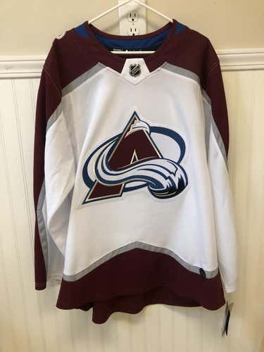 Colorado Avalanche Adidas Away Jersey size 56 NWT
