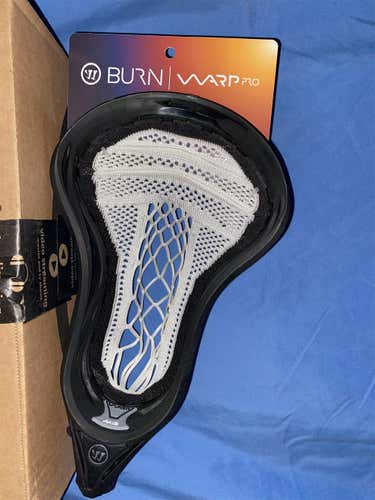 Black New Attack & Midfield Strung Burn Warp Pro Head