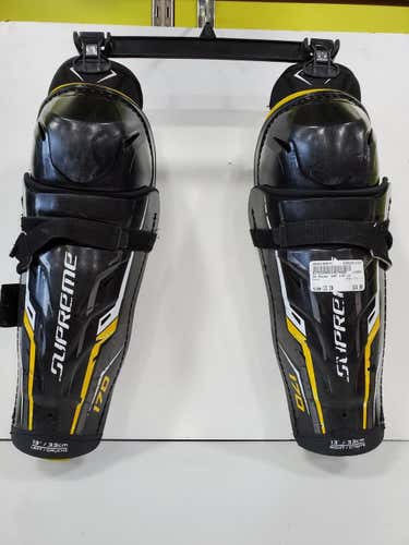 Used Bauer Sup 170 13" Ice Hockey Shin Guards