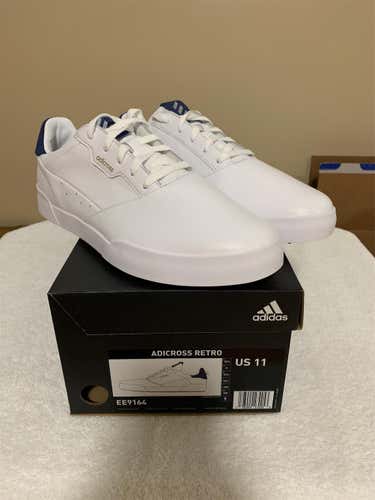 Adidas Adicross Retro Size 11 - Blue/White