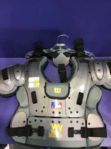 Gray New Adult Wilson Catcher's Chest Protector
