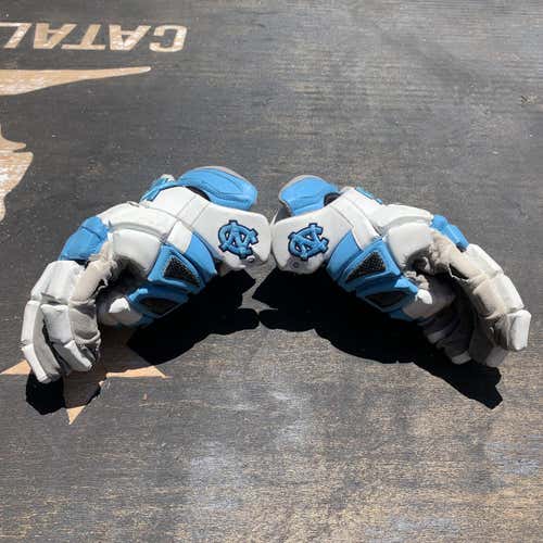 White Used STX Surgeon 500 13" Lacrosse Gloves