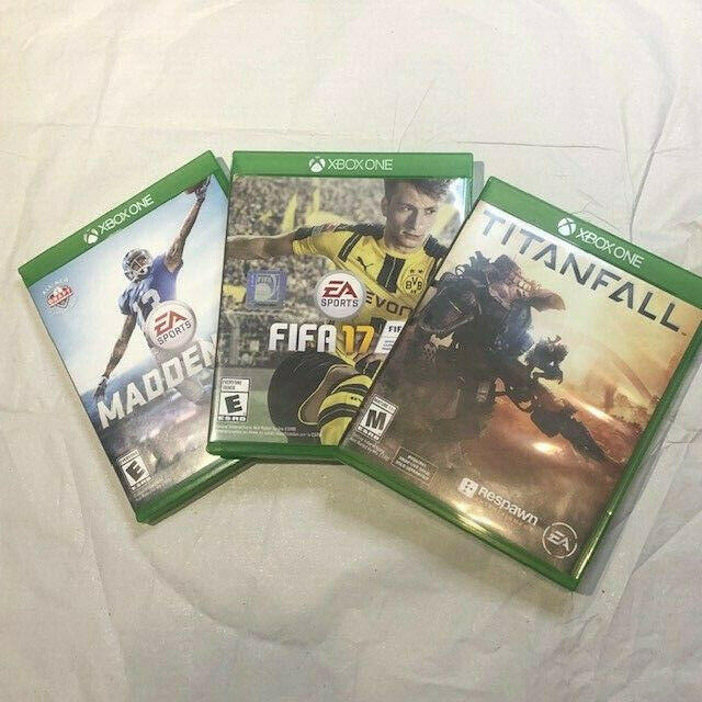 Titanfall, FIFA17, Maden 16 -  Xbox One 3 game lot
