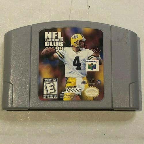 Nintendo 64 N64 NFL Quarterback Club 99 - Tested