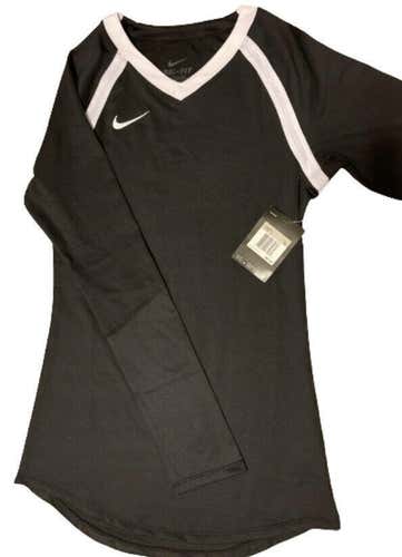 NWD Nike Dri Fit Women’s Long Sleeve Base Layer Black Sz. XS