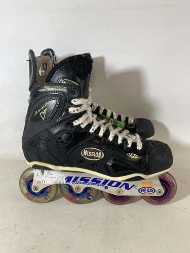 Used Mission Proto V Roller Hockey Skates Size Youth 8
