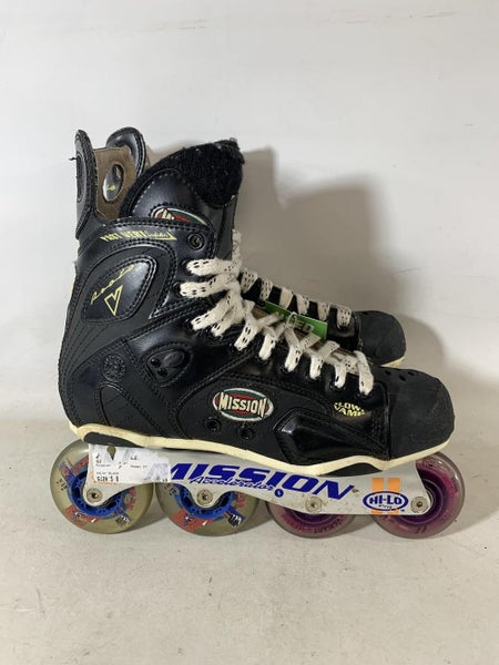 Used Mission Proto V Roller Hockey Skates Size Youth 8