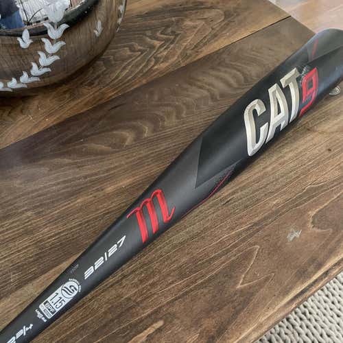 Kid Pitch (9YO-13YO) 2021 Alloy Cat 9 (-5) 27 oz 32" Bat