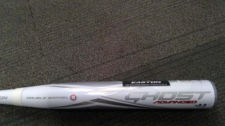 New Easton Ghost Advanced Double Barrel Fastpitch Bat 31" (-11)