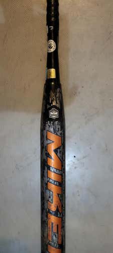 Black Used Adult 2016 Miken Composite DC 41 Bat 27 oz 34"