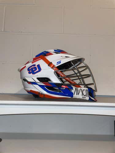 New Retro (Limited Edition Syracuse Game Worn Cascade S Helmet