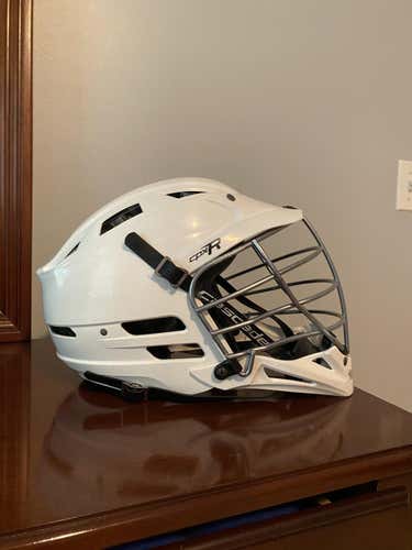 White Used Adult Player's Cascade CPX-R Helmet
