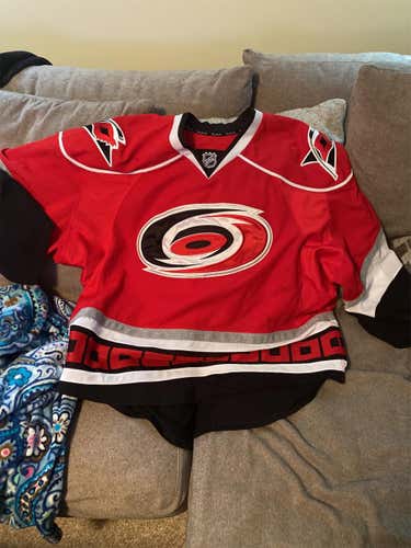 Carolina Hurricanes  Goalie Cut Reebok Pro Stock Jersey