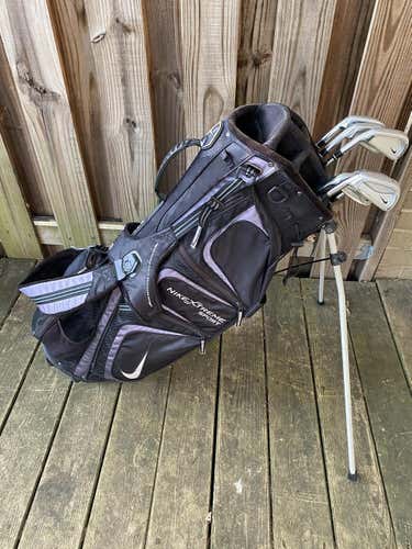 Nike Forged Pro Combo Irons Set 3-PW Stiff Flex Left Handed