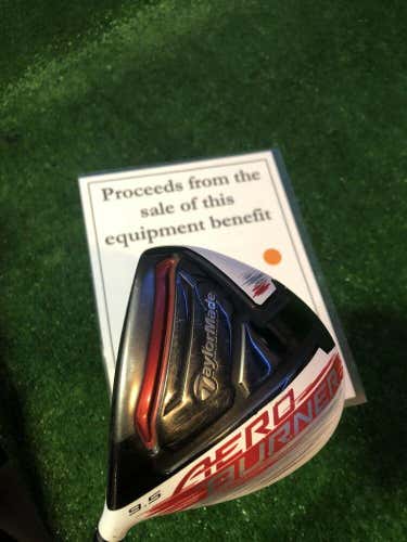 TaylorMade Aero Burner Driver 9.5 Graphite Stiff Shaft Left Handed