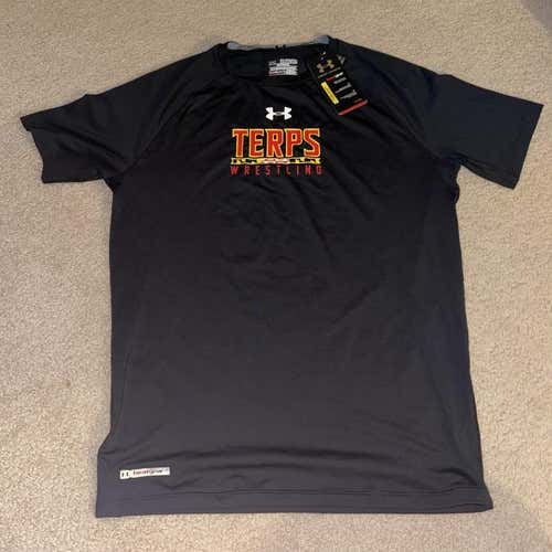 NWT Maryland Wrestling Compression Under Armour Shirt size 2XL