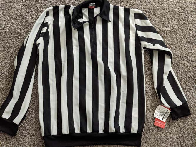 New M150 CCM Referee Jersey Size L