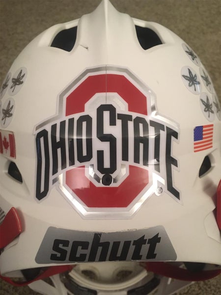 Two OSU GP STX Stallion 650 Helmets