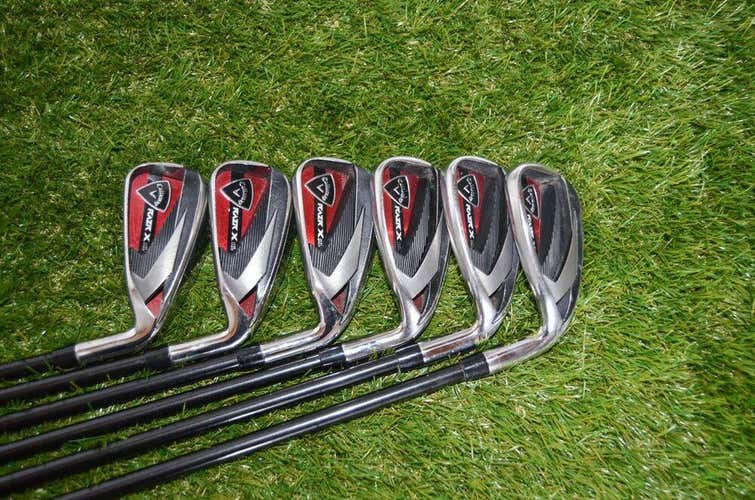 Callaway Razr X HL Iron Set Right Handed 37.25" Graphite Senior New Grip