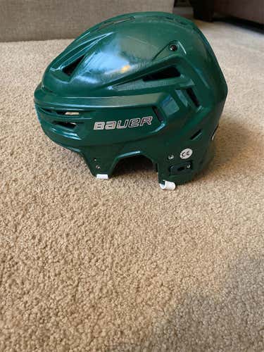 Green Used Small Bauer Re-Akt 150 Helmet
