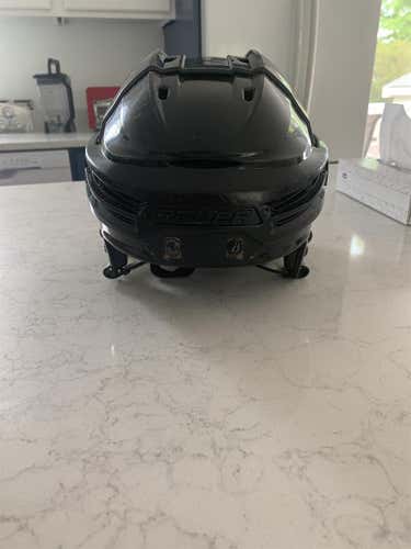 Black Used Medium Bauer Re-Akt 100 Helmet