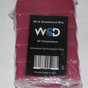 Ski Snowboard hot Wax all temp  5 sticks total 1/2 lb universal Made in USA