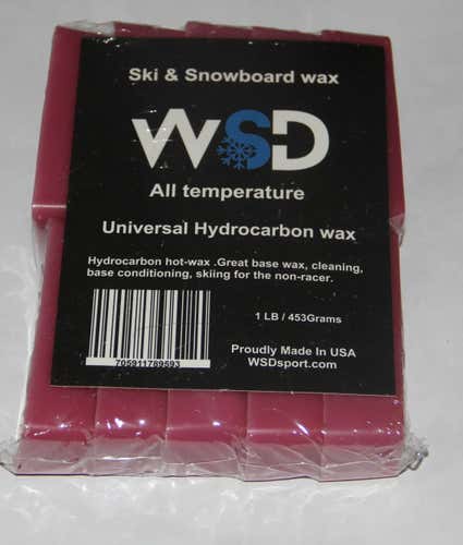 Ski Snowboard hot Wax all temp  10 sticks total 1 lb universal Made in USA