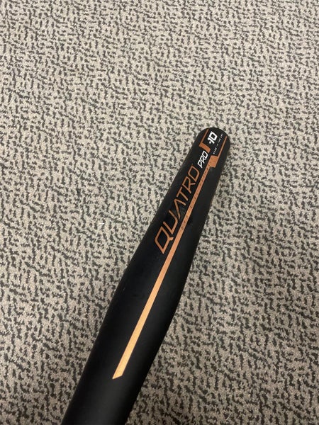 Gray High School/College 2020 Composite Quatro Pro (-10) 23 oz 33" Bat
