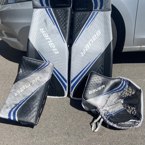 Gray Senior 34" Regular Vapor 2X Pro Goalie Full Set