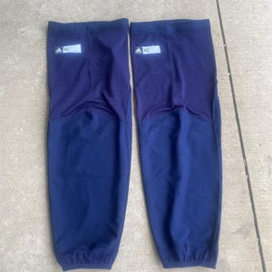 New Buffalo Sabers Stock Blue Senior  Adidas Pro Stock Socks Size XL+