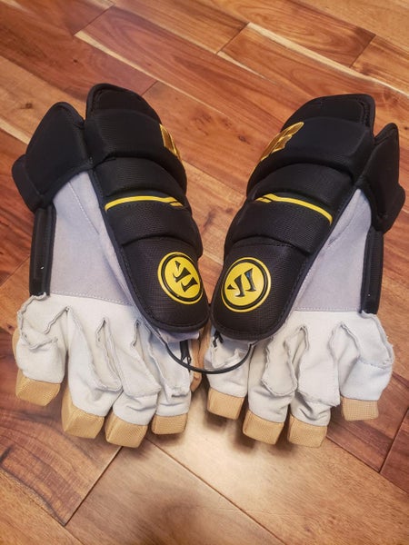 Las Vegas Golden Knights Black New Senior Warrior Alpha Gloves 15"