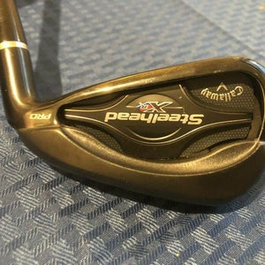 Black Callaway Steelhead XR Pro 7 Iron, Righty Authentic DEMO/Fitting