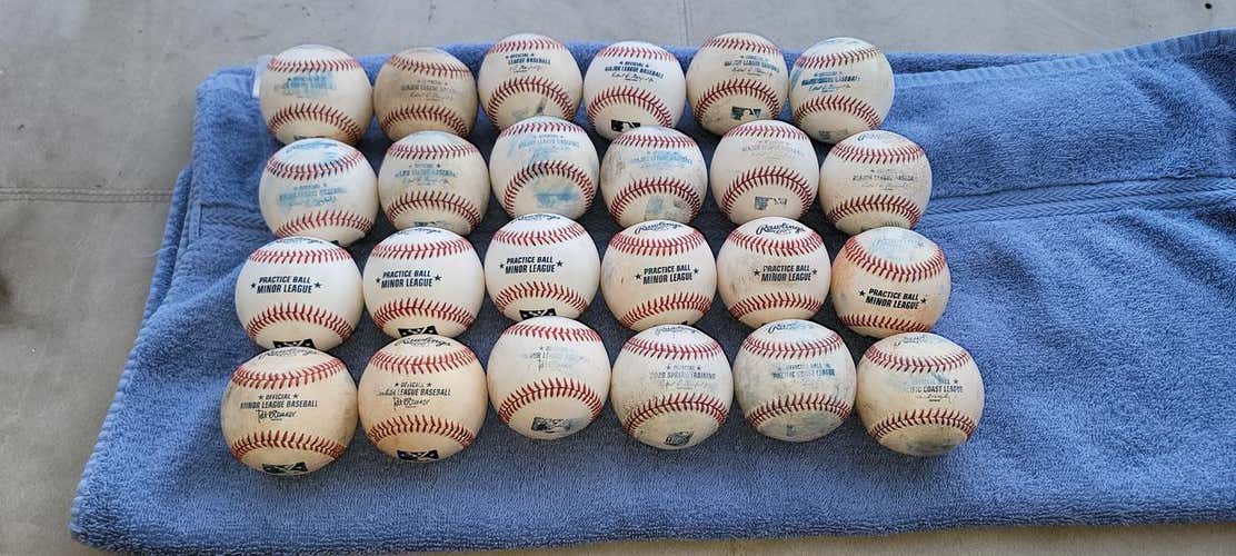 Used Rawlings Baseballs 24 Pack (2 Dozen)