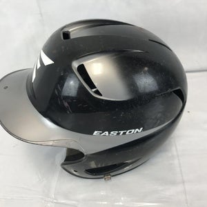 Used Easton Natural 2tone Wh Sv 6 3 8 - 7 1 8 Baseball & Softball Batting Helmet