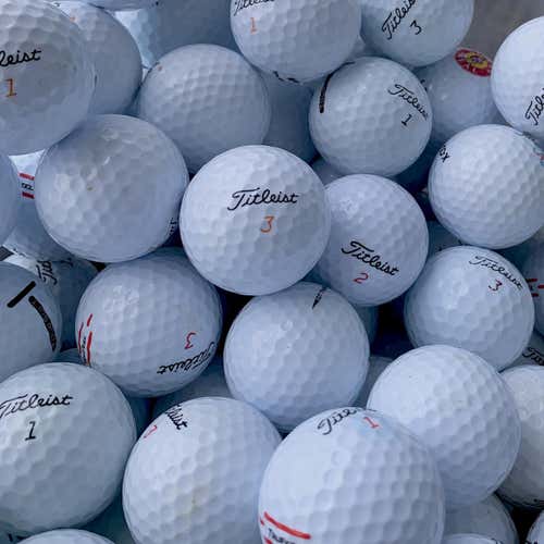 48 Used Titleist Velocity, NXT Tour, TruFeel, Assorted (4 Dozen) Balls - (Can Combine Any Amount)
