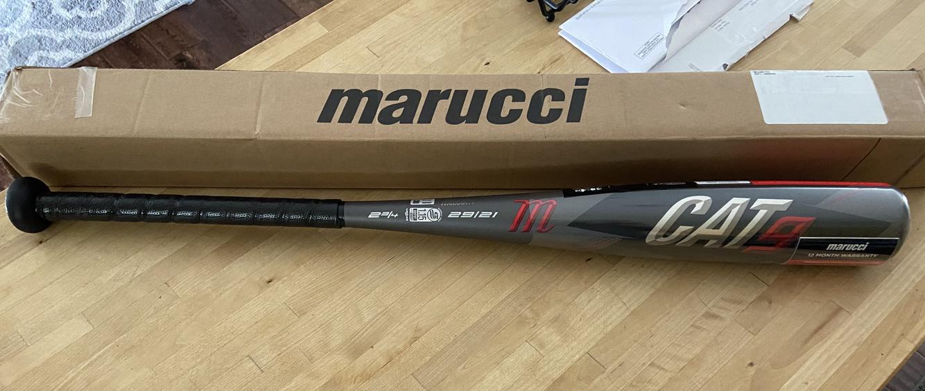 New Kid Pitch (9YO-13YO) USSSA Certified 2021 Marucci Alloy Cat 9 Bat (-8) 21 oz 29"