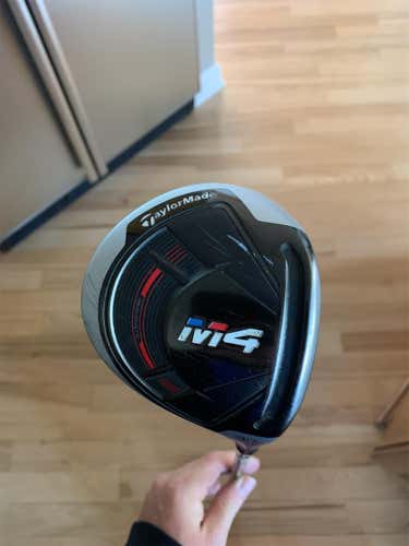 Used Right Handed M4 Stiff Flex 3 Wood Fairway Wood