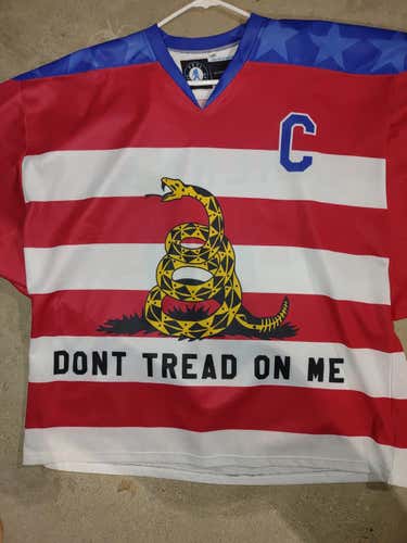 Custom Men's League Jersey - Don't Tread On Me - 3XL