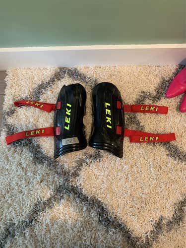 Shin Guards Used One Size Fits All Leki Shin Guard