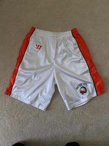 Brother Rice White Adult Medium Warrior Shorts