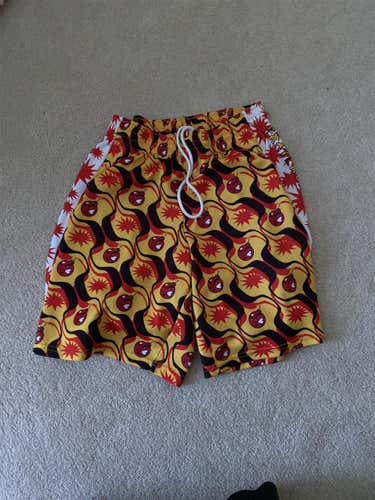 Cherry Bomb Red Adult Medium Warrior Shorts