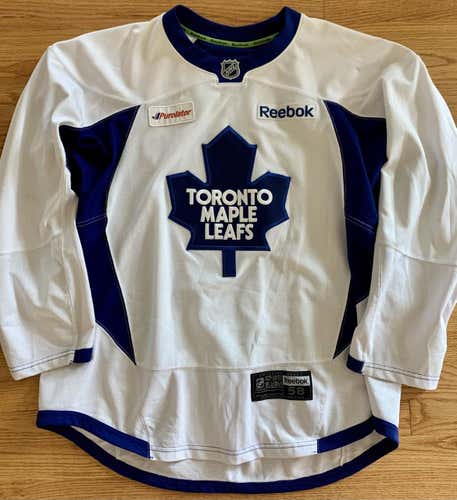 Toronto Maple Leafs Reebok Pro Stock Practice Jersey, s58, MiC