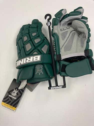 Green New Brine Clutch Elite Lacrosse Gloves 12"