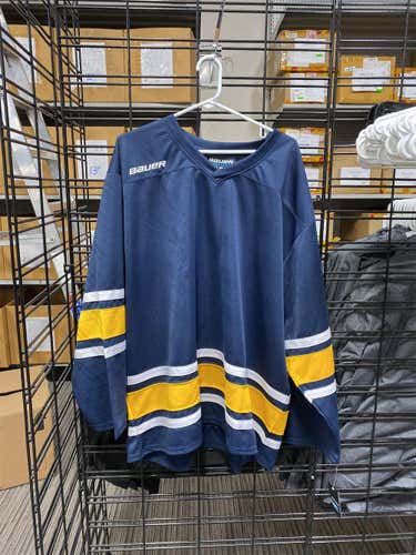 Brand New Blue Adult XL Bauer Jersey