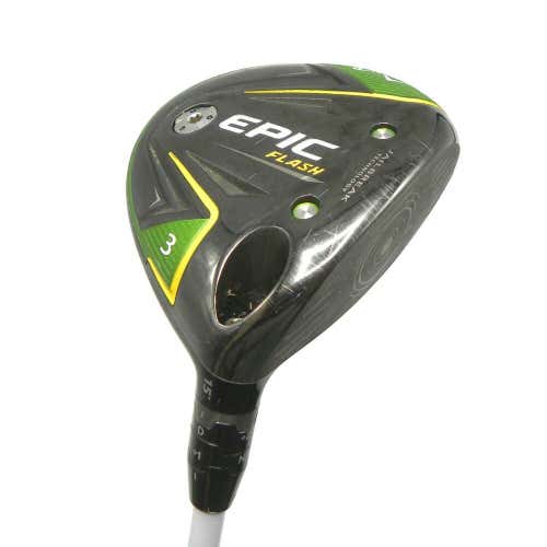 Callaway Epic Flash 3-Wood 15* Atmos 7S Stiff Flex Graphite RH