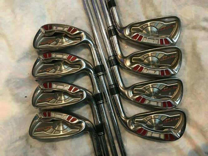 TAYLORMADE BURNER HT 4-PW, AW BURNER 85 REGULAR STEEL *Good*