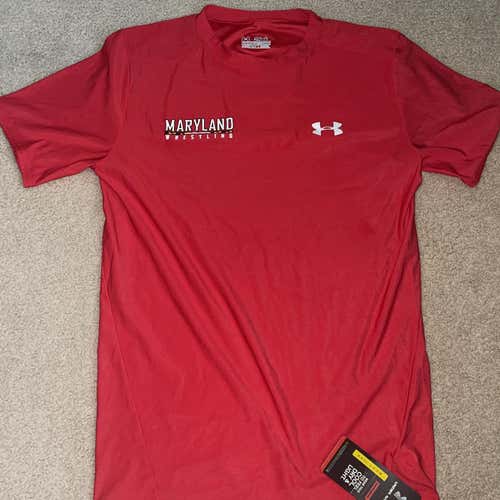 NWT Maryland Wrestling Compression Under Armour Shirt size 2XL