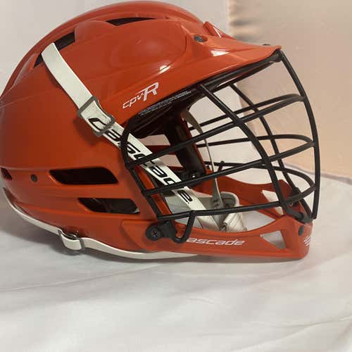 Orange Youth Player's Cascade CPV-R Helmet