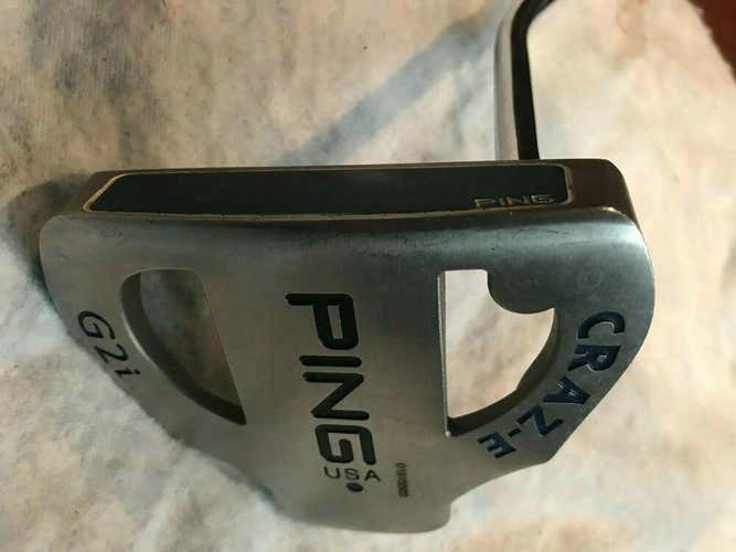 Ping CRAZ-E G2i Putter 31.5" - Black Dot Winn Grip *Good*