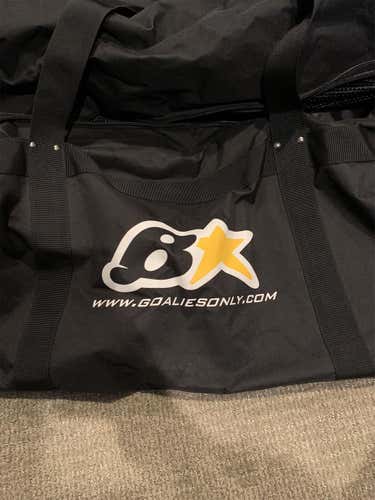 Brian's goalie bag